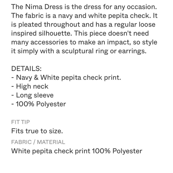 Birgitte Herskind Houndstooth Longsleeve Midi Dress - Picture 4 of 11